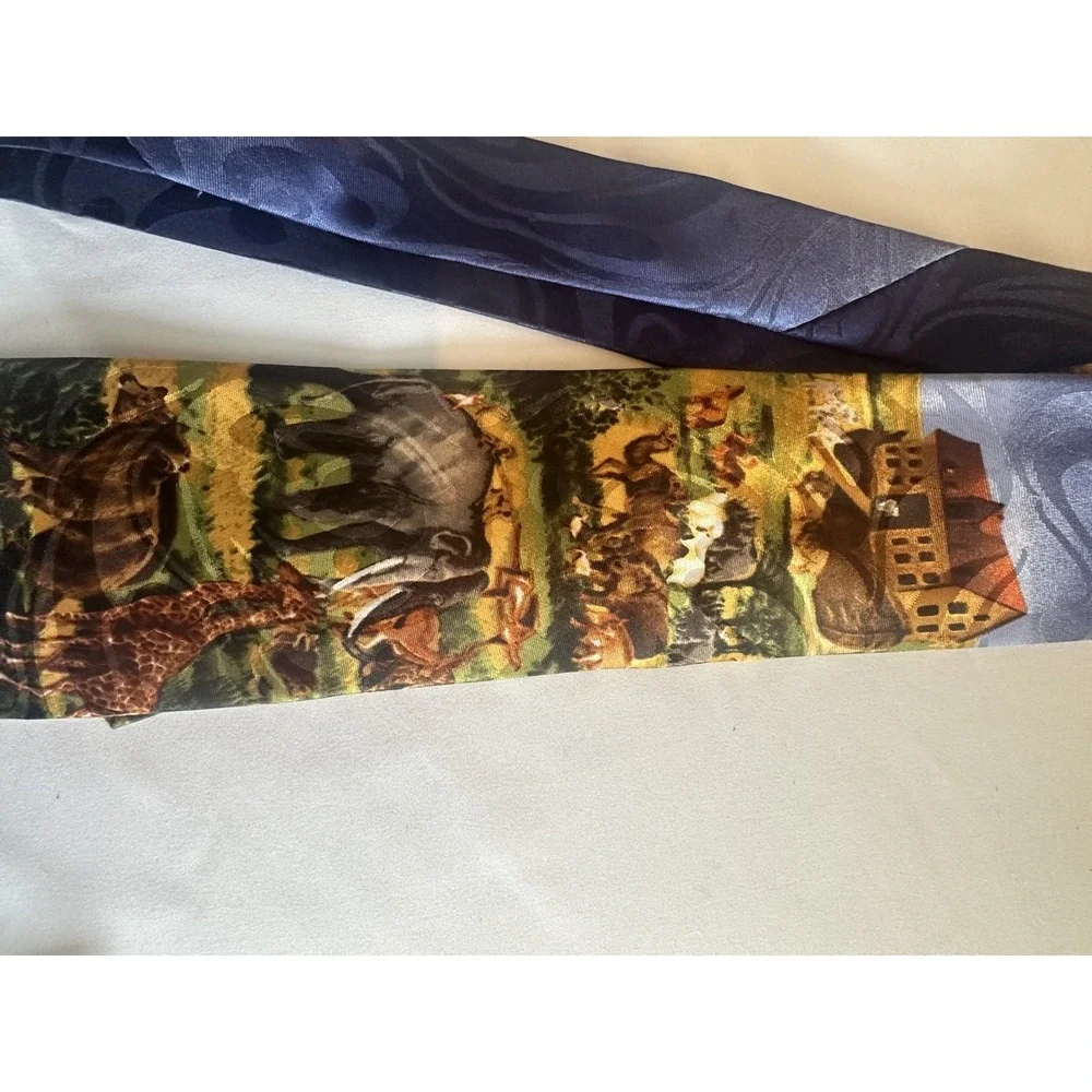 Steve‎ Harris Noah's Ark Religious Christian Novelty Necktie